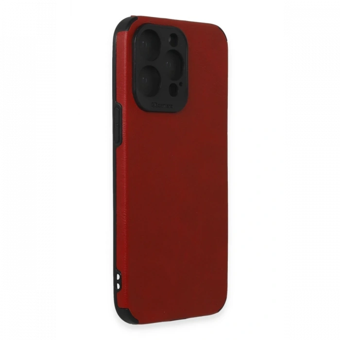 Newface iPhone 15 Pro Max Kılıf Loop Deri Silikon