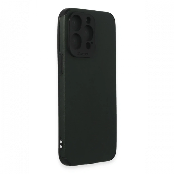 Newface iPhone 15 Pro Max Kılıf Loop Deri Silikon