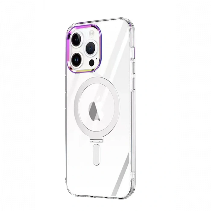 Newface iPhone 15 Pro Max Kılıf Mudo Magneticsafe Standlı Kapak