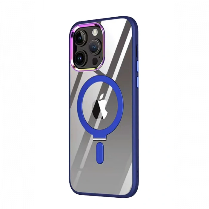 iPhone 15 Pro Max Kılıf Mudo Magneticsafe Standlı Kapak