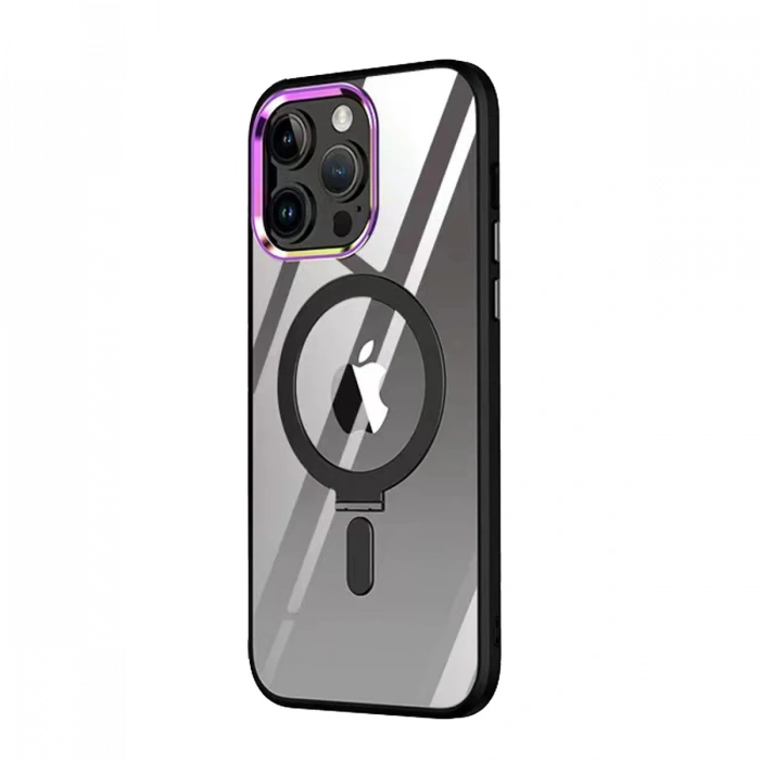 Newface iPhone 15 Pro Max Kılıf Mudo Magneticsafe Standlı Kapak
