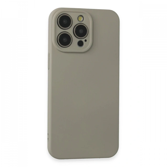 Newface iPhone 15 Pro Max Kılıf Nano içi Kadife Silikon