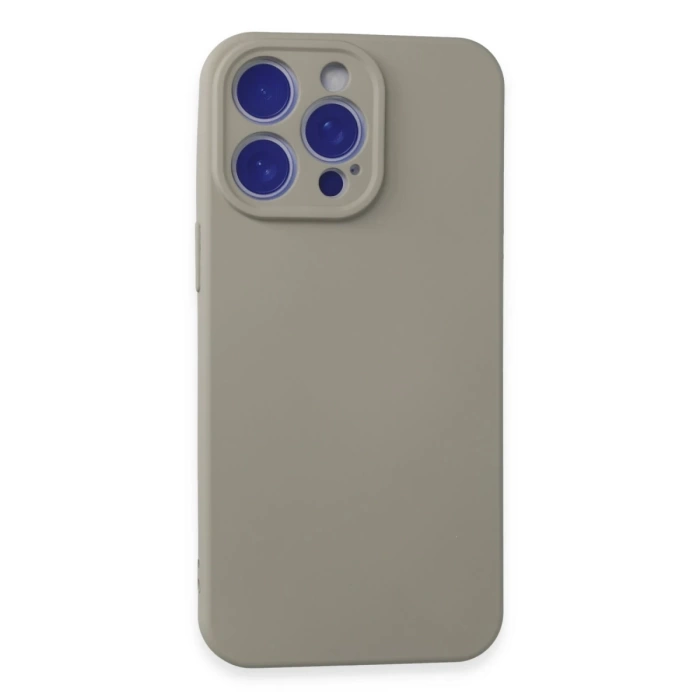 Newface iPhone 15 Pro Max Kılıf Nano içi Kadife Silikon