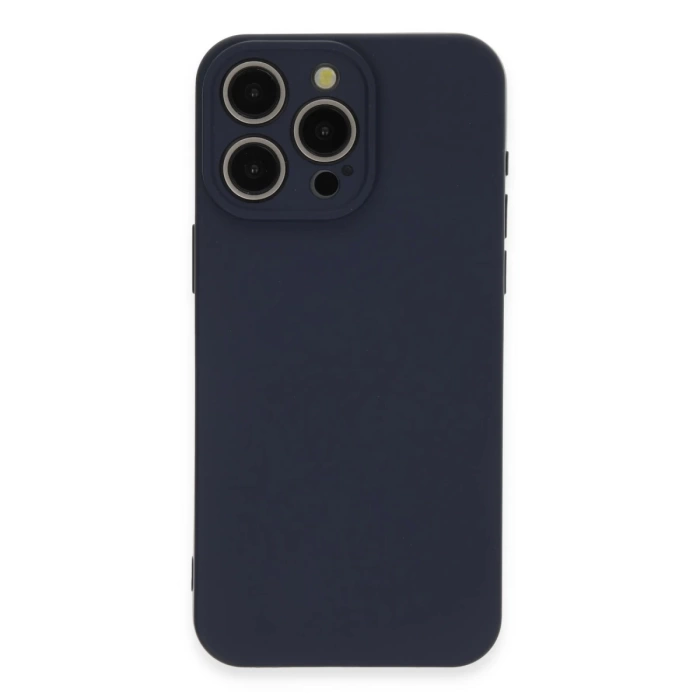 Newface iPhone 15 Pro Max Kılıf Nano içi Kadife Silikon