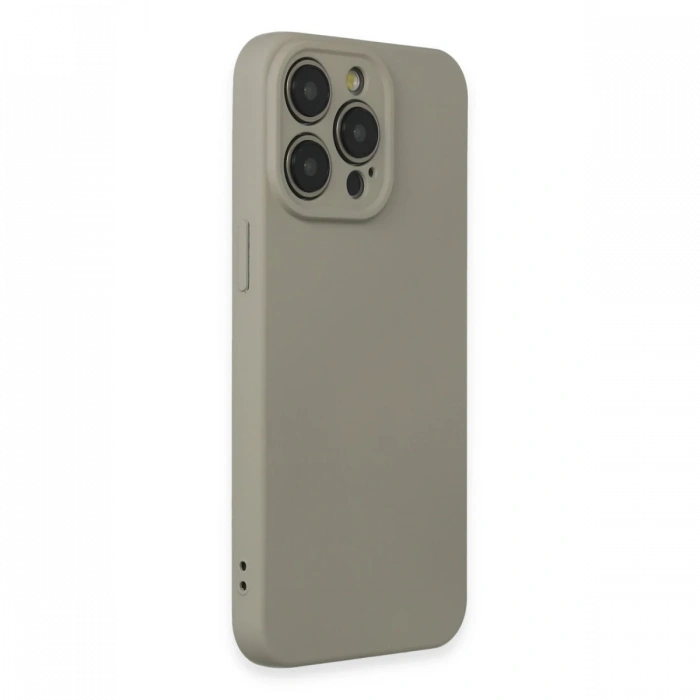 Newface iPhone 15 Pro Max Kılıf Nano içi Kadife Silikon
