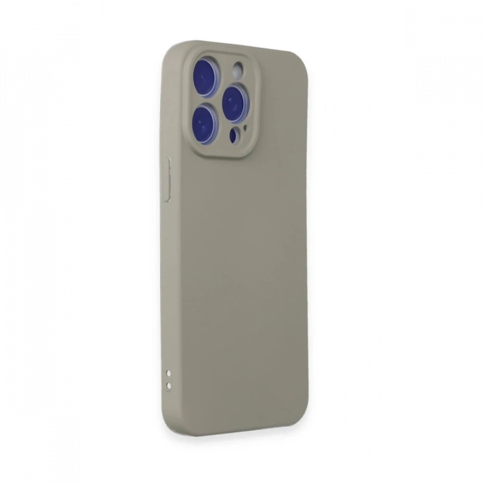 Newface iPhone 15 Pro Max Kılıf Nano içi Kadife Silikon