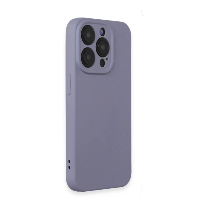 Newface iPhone 15 Pro Max Kılıf Nano içi Kadife Silikon