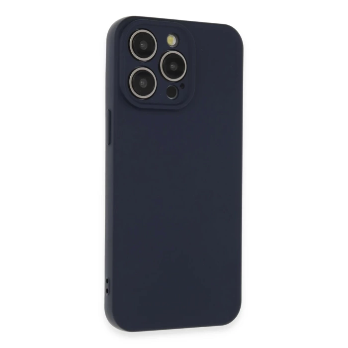 Newface iPhone 15 Pro Max Kılıf Nano içi Kadife Silikon