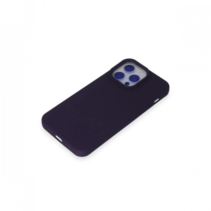 Newface iPhone 15 Pro Max Kılıf Nano içi Kadife Silikon
