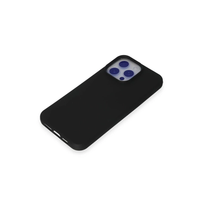 Newface iPhone 15 Pro Max Kılıf Nano içi Kadife Silikon