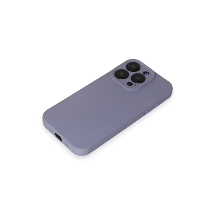 Newface iPhone 15 Pro Max Kılıf Nano içi Kadife Silikon