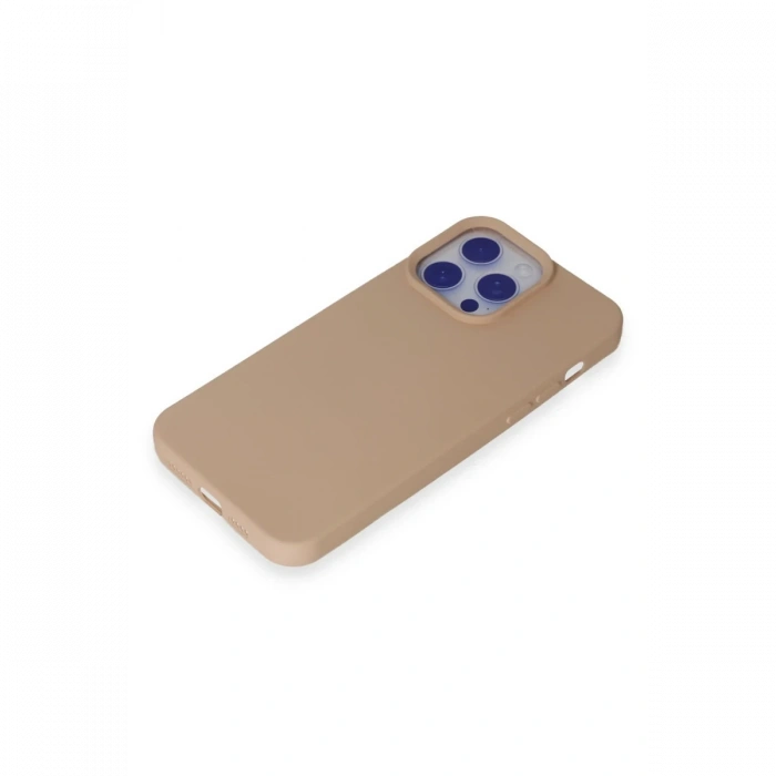 Newface iPhone 15 Pro Max Kılıf Nano içi Kadife Silikon