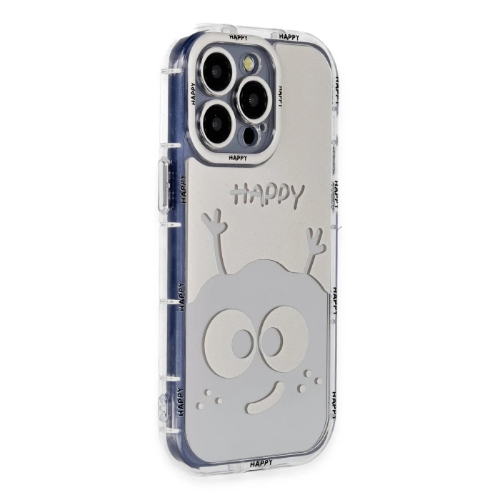 Newface iPhone 15 Pro Max Kılıf Reflexion Desenli Kapak - Desen 6