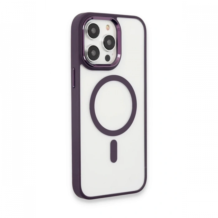 Newface iPhone 15 Pro Max Kılıf Room Magneticsafe Silikon
