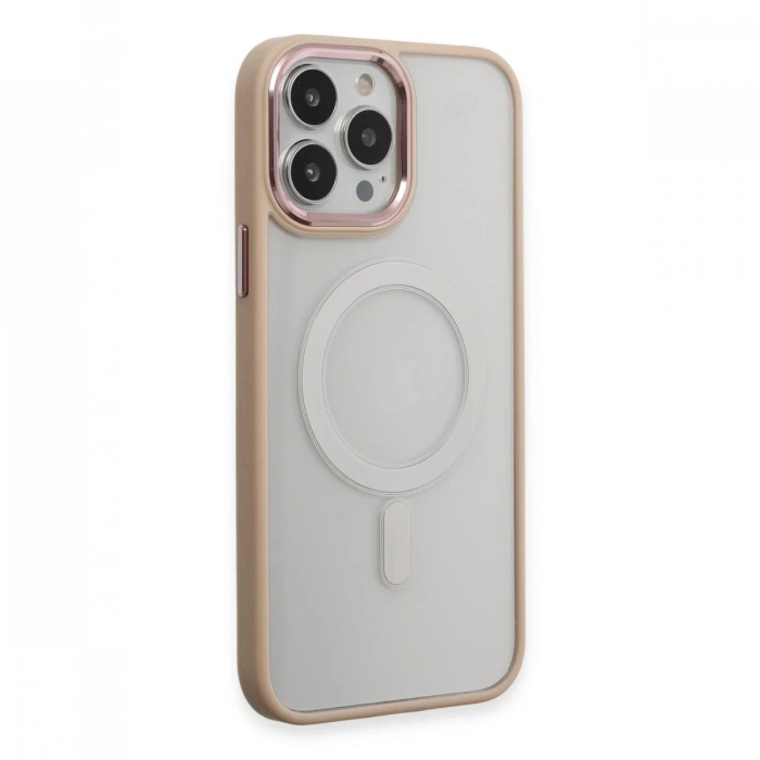 Newface iPhone 15 Pro Max Kılıf Room Magneticsafe Silikon