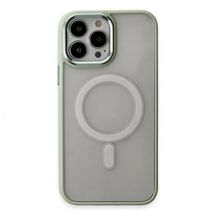 Newface iPhone 15 Pro Max Kılıf Room Magneticsafe Silikon