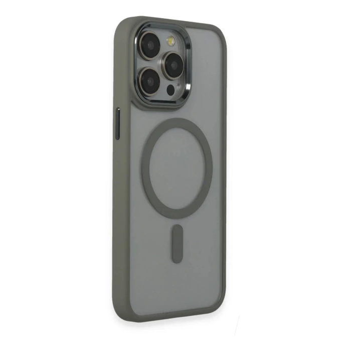 Newface iPhone 15 Pro Max Kılıf Room Magneticsafe Silikon