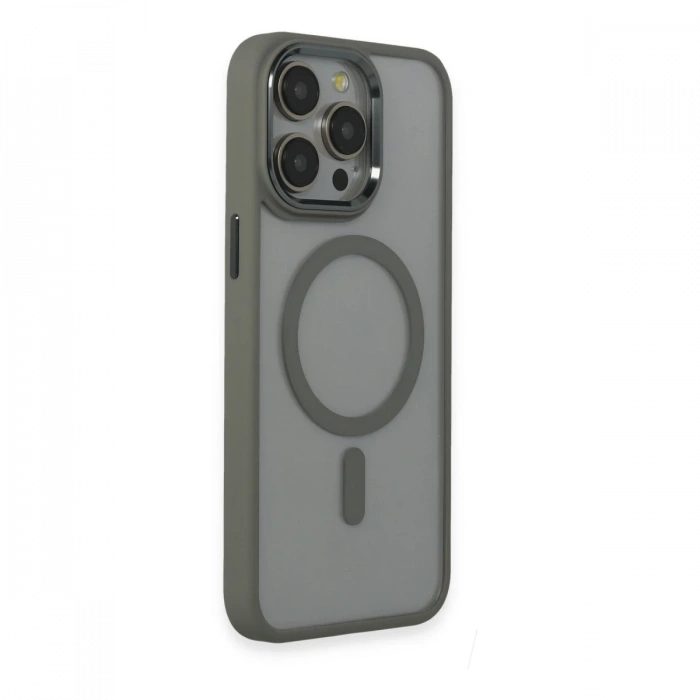 Newface iPhone 15 Pro Max Kılıf Room Magneticsafe Silikon