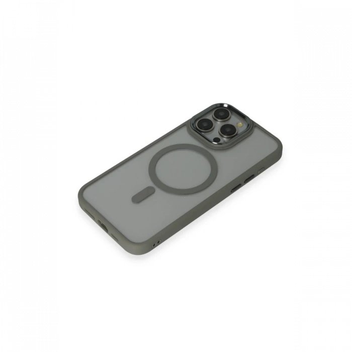 Newface iPhone 15 Pro Max Kılıf Room Magneticsafe Silikon