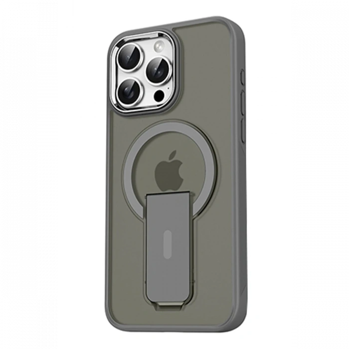 Newface iPhone 15 Pro Tork Magsafe Standlı Kapak