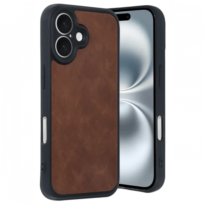 Newface iPhone 16 Kılıf Aras Deri Kapak