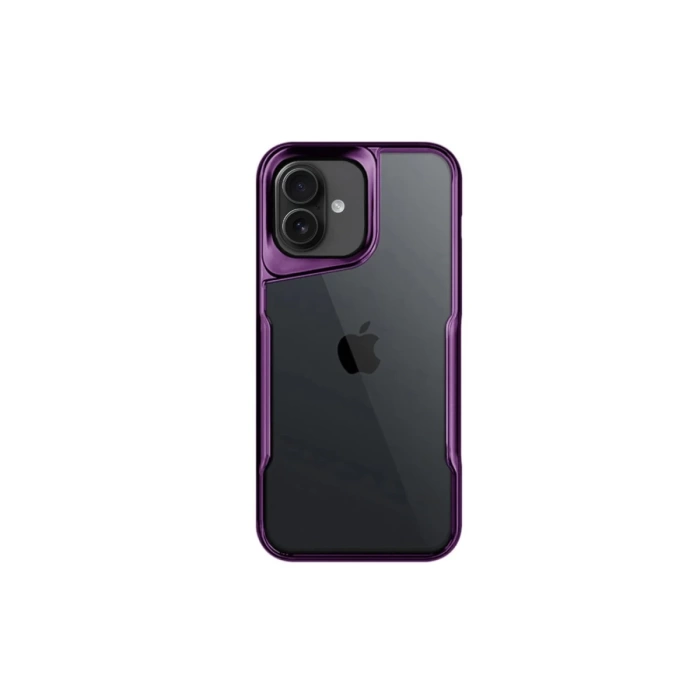 Newface iPhone 16 Kılıf Boyi Silikon Kapak - Derin Mor