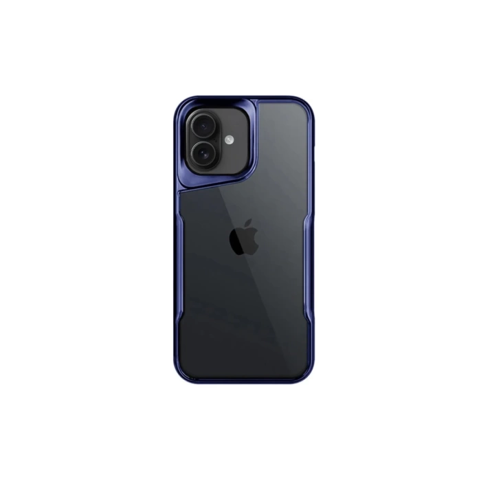 Newface iPhone 16 Kılıf Boyi Silikon Kapak - Lacivert