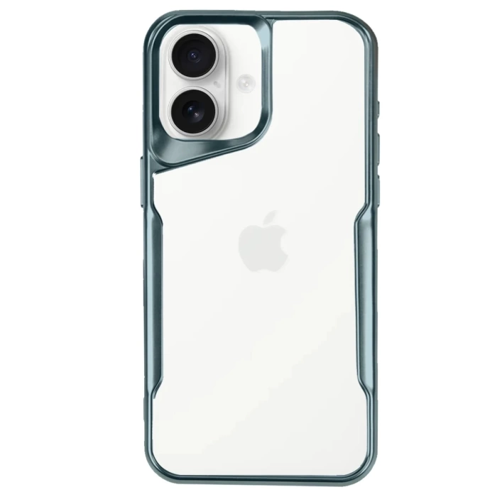 Newface iPhone 16 Kılıf Boyi Silikon Kapak - Turkuaz