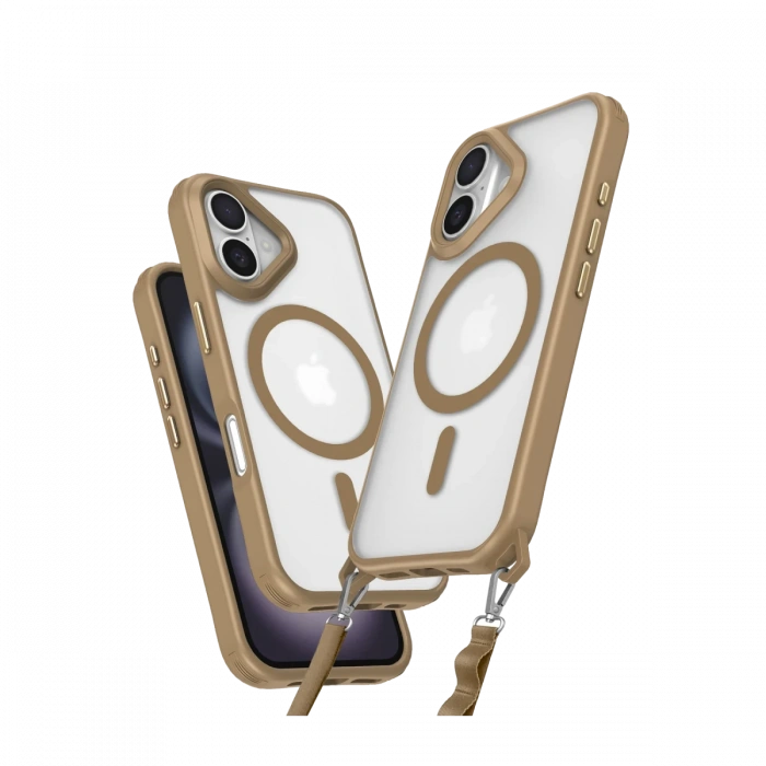 Newface iPhone 16 Kılıf Enka Magsafe Silikon Kılıf