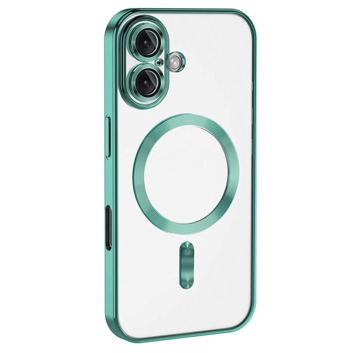 Newface iPhone 16 Kılıf Kross Magneticsafe Kapak - Turkuaz