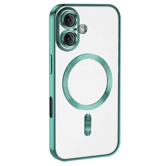 Newface iPhone 16 Kılıf Kross Magneticsafe Kapak - Turkuaz
