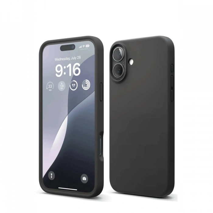 Newface iPhone 16 Kılıf Nano içi Kadife Silikon