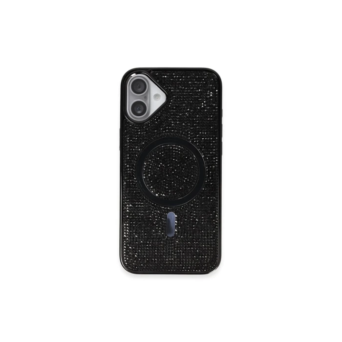 Newface iPhone 16 Plus Kılıf Diamond Magsafe Kapak
