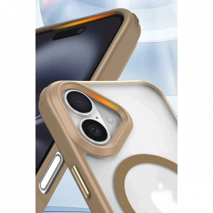 Newface iPhone 16 Plus Kılıf Enka Magsafe Silikon Kılıf