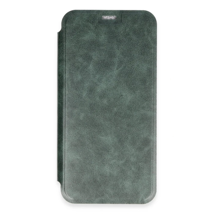 Newface iPhone 16 Plus Kılıf Flip Cover - Koyu Yeşil