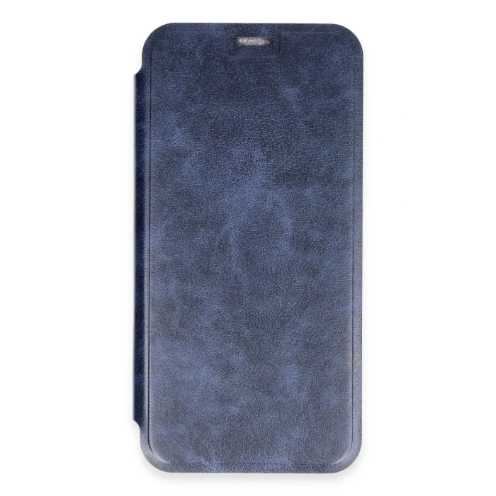 Newface iPhone 16 Plus Kılıf Flip Cover - Lacivert