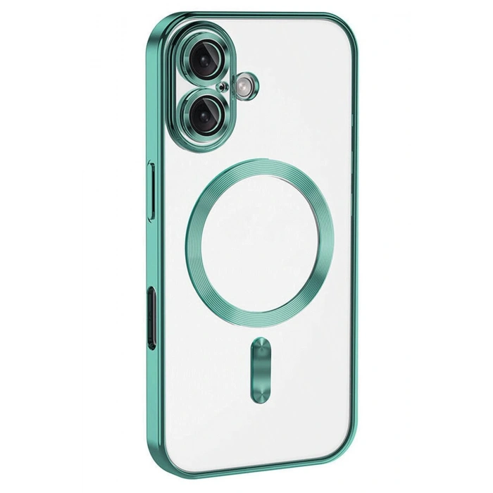 Newface iPhone 16 Plus Kılıf Kross Magneticsafe Kapak - Turkuaz