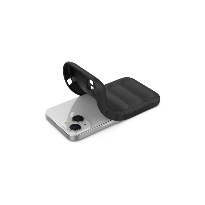 Newface iPhone 16 Plus Kılıf Optimum Silikon - Siyah