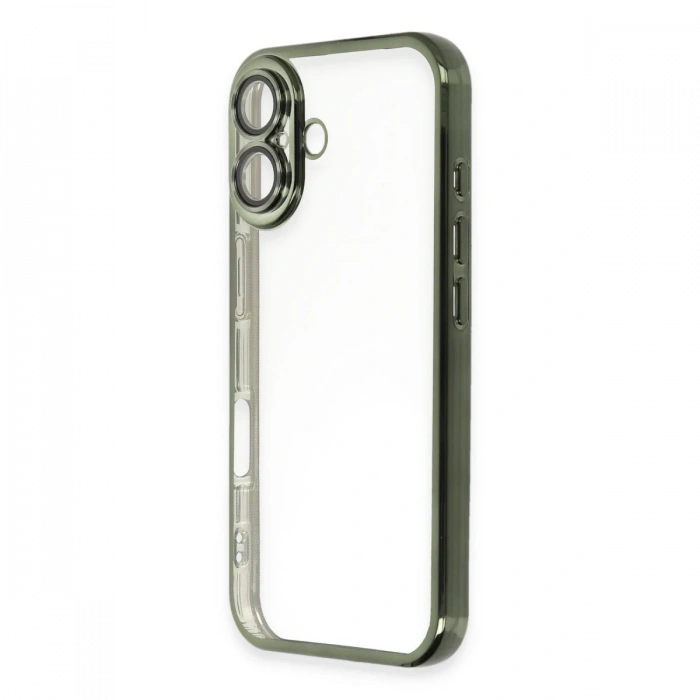 Newface iPhone 16 Plus Kılıf Razer Lensli Silikon