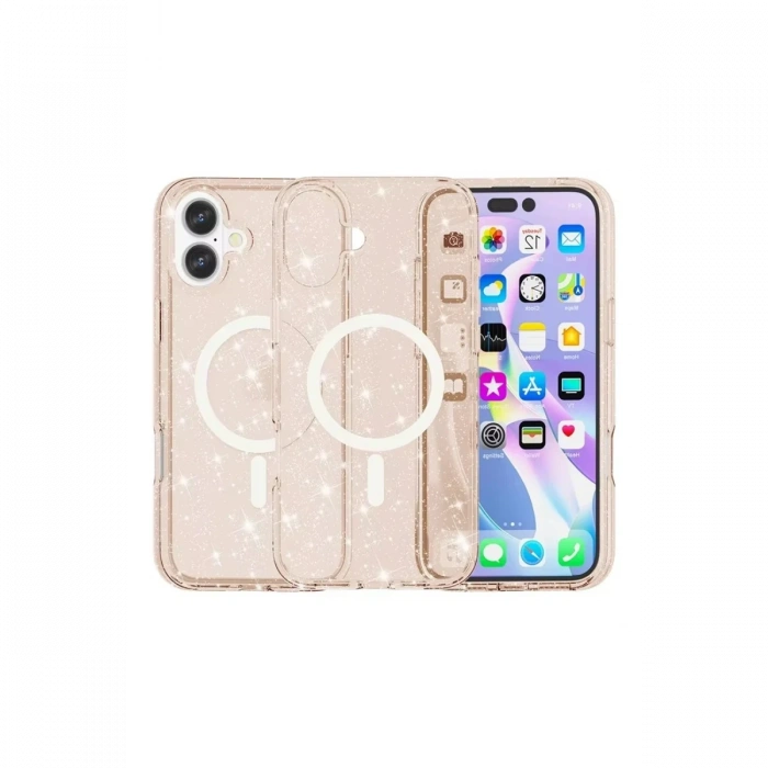 Newface iPhone 16 Plus Kılıf Star Magsafe Kapak