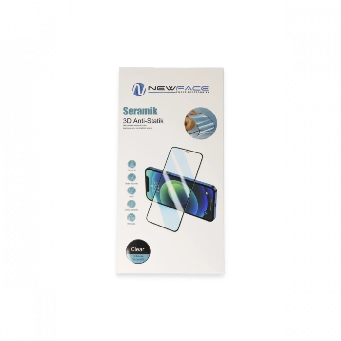 Newface iPhone 16 Pro 3D Antistatik Seramik Nano Ekran Koruyucu