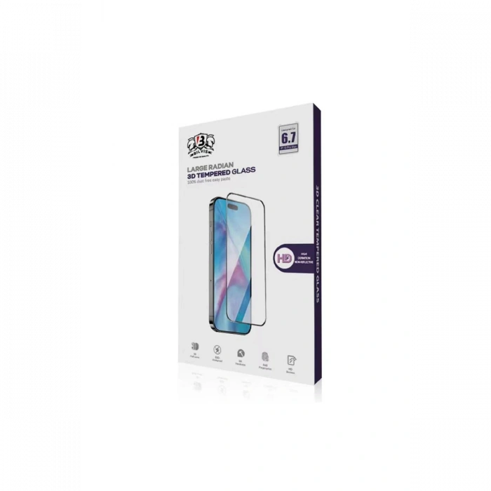 Newface iPhone 16 Pro Bilvis 0.18mm Plus Cam Ekran Koruyucu