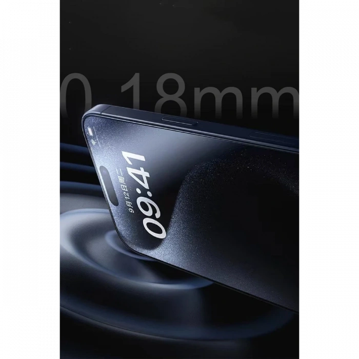 Newface iPhone 16 Pro Bilvis 0.18mm Plus Cam Ekran Koruyucu