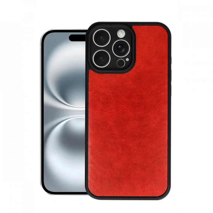 Newface iPhone 16 Pro Kılıf Aras Deri Kapak