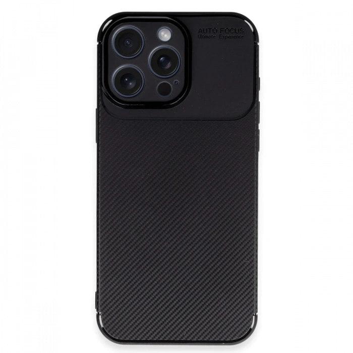 iPhone 16 Pro Kılıf Auto Focus Karbon Kapak