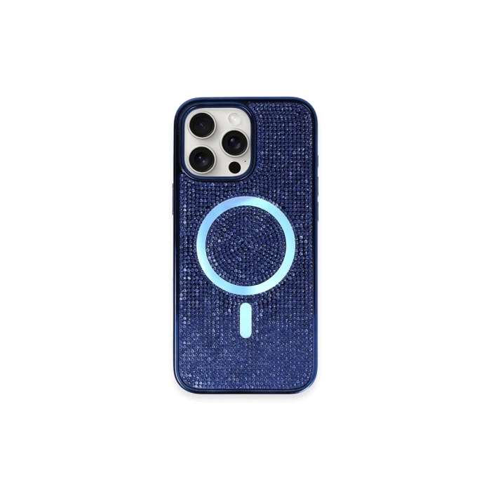 Newface iPhone 16 Pro Kılıf Diamond Magsafe Kapak