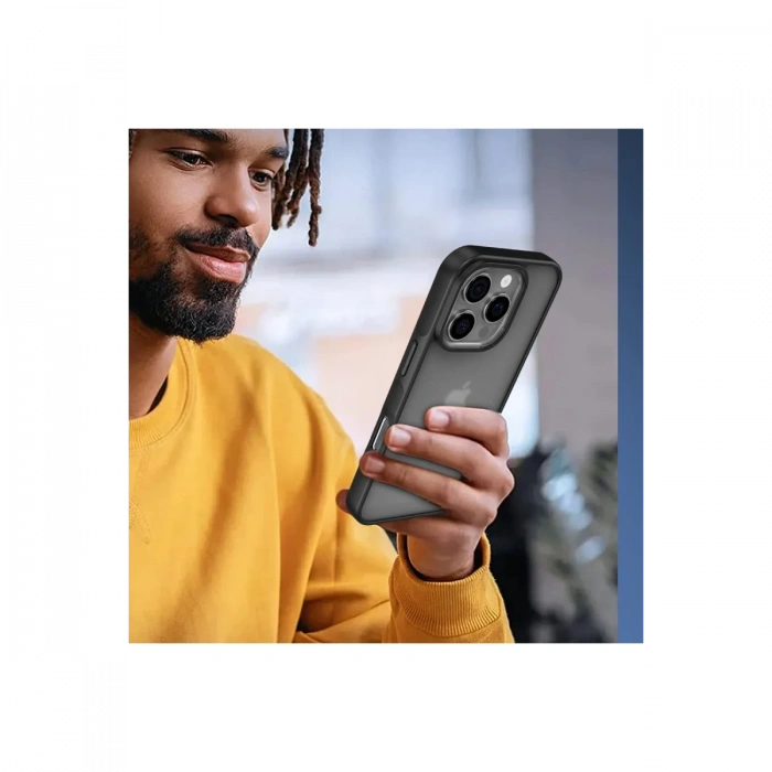 Newface iPhone 16 Pro Kılıf Elegant Kapak - Pudra