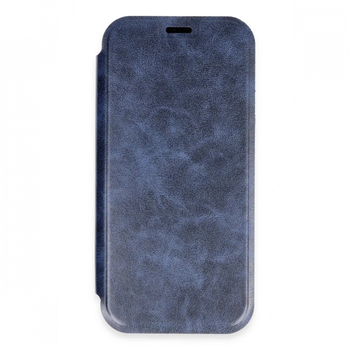 Newface iPhone 16 Pro Kılıf Flip Cover - Lacivert