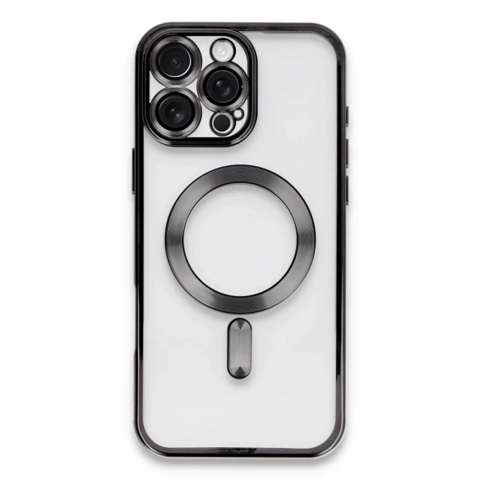 Newface iPhone 16 Pro Kılıf Kross Magneticsafe Kapak - Siyah