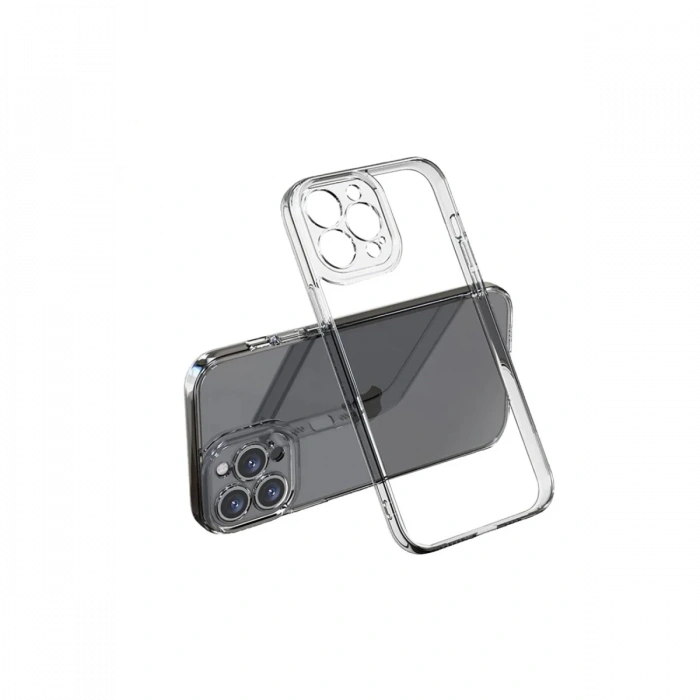 iPhone 16 Pro Kılıf Lüx Şeffaf Silikon